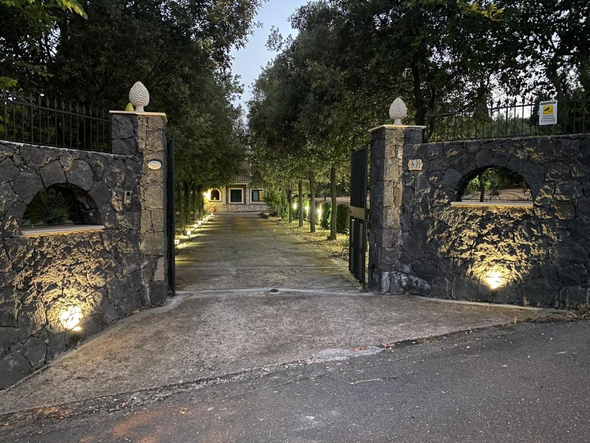 ויאגרנדה Villa Caterina, Alle Pendici Del Vulcano Etna מראה חיצוני תמונה